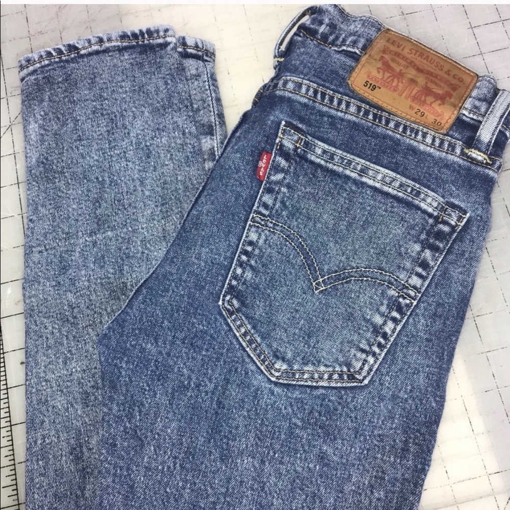 Acid Wash High Waist Extreme Skinny Jeans